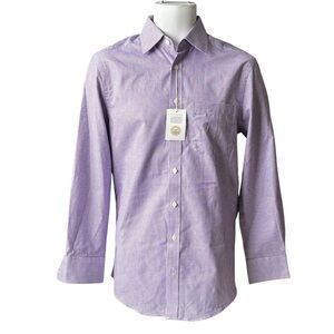 Charles Tyrwhitt Egyptian Cotton Puppytooth Slim Fit Dress Shirt - NWT 15/33